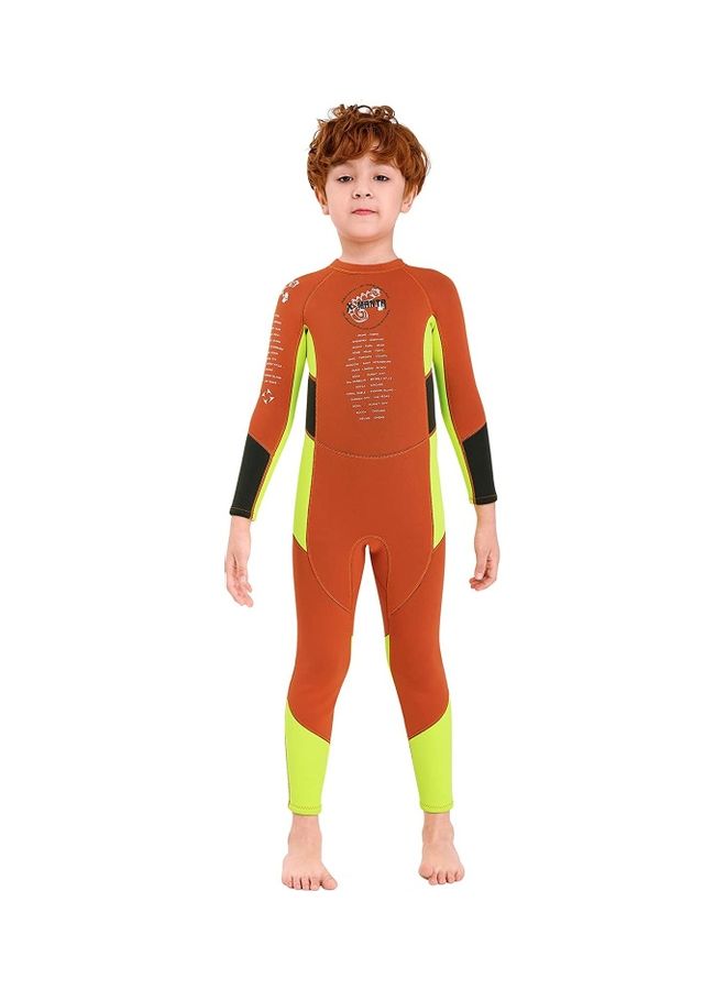 One Piece Quick Dry Thermal Swimsuit 2XL
