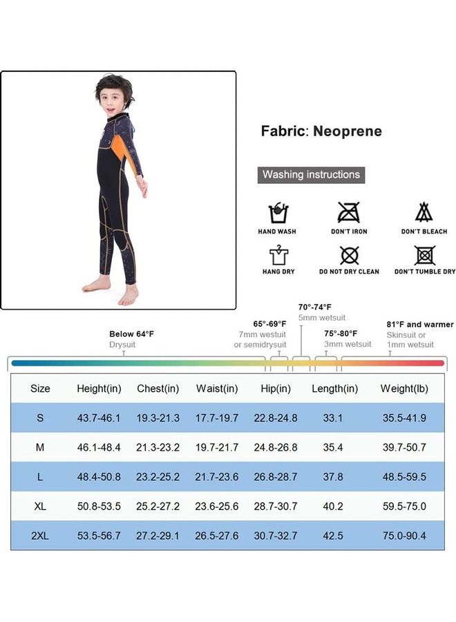 Long Sleeves Diving Suit S