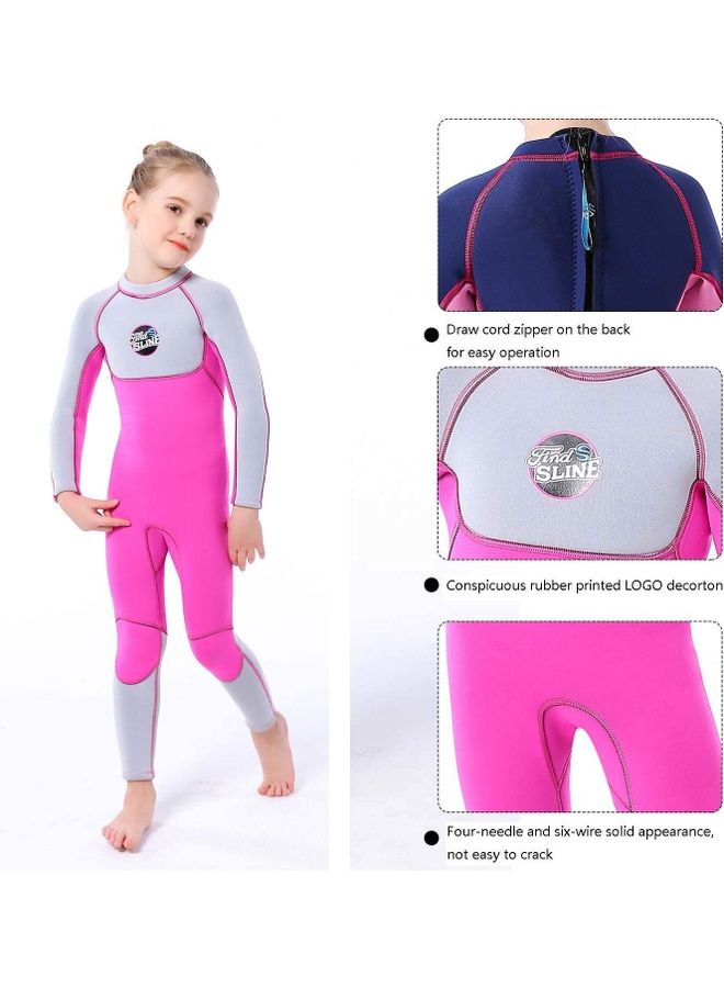 One Piece Quick Dry Thermal Swimsuit 6-7 Years