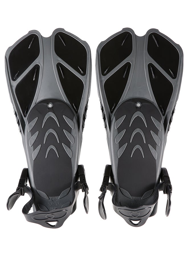 Floating Swim Fins With Adjustable Heel