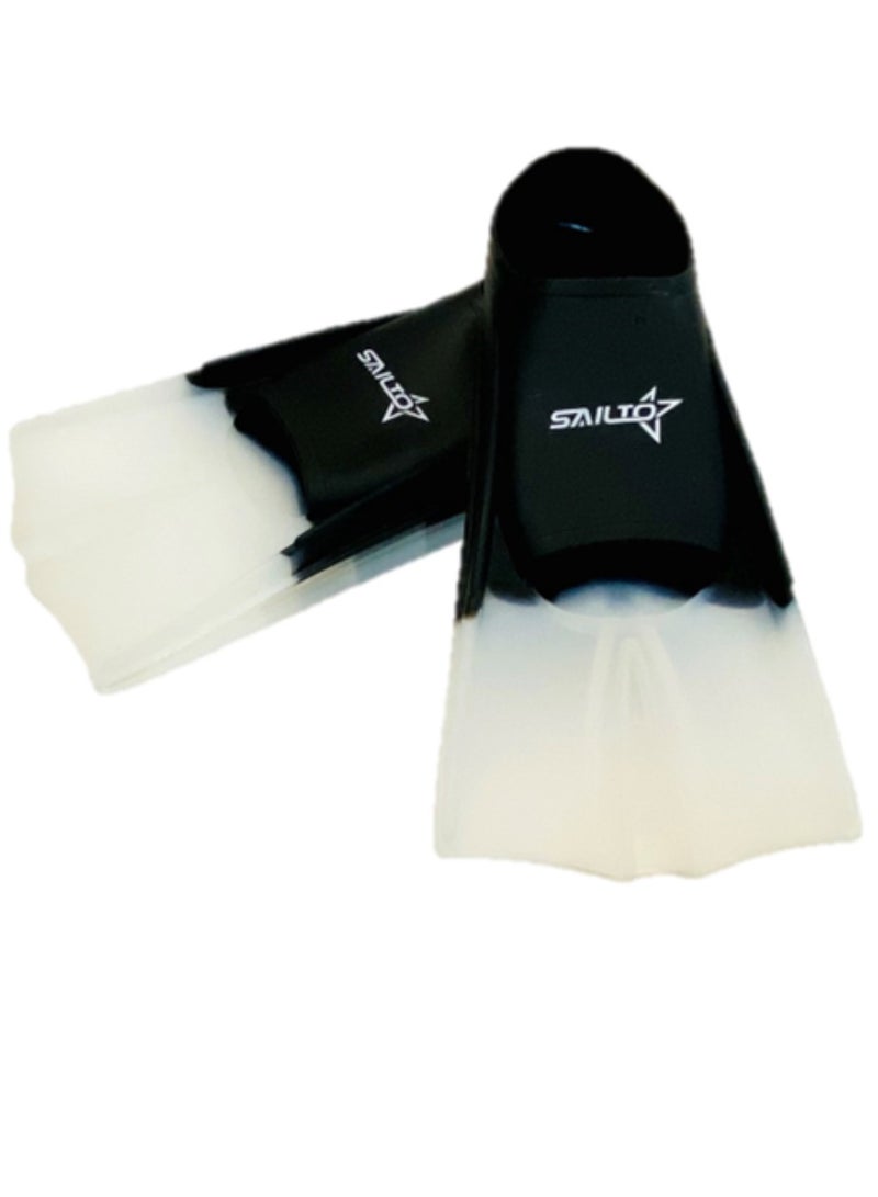 Oakura Sailto Swim Training Fins – Premium Silicone Fins for Kids, Teens, and Adults – Perfect for Enhanced Swimming Performance!