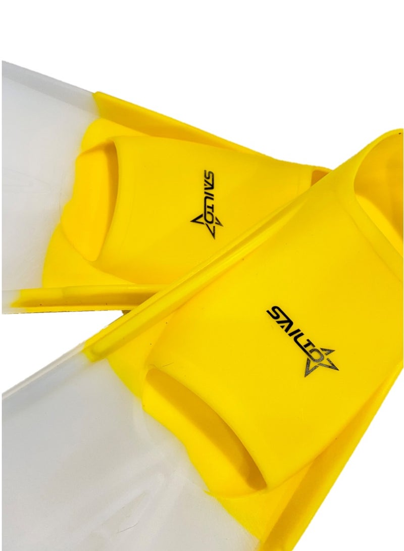 Oakura Sailto Swim Training Fins – Premium Silicone Fins for Kids, Teens, and Adults – Perfect for Enhanced Swimming Performance!