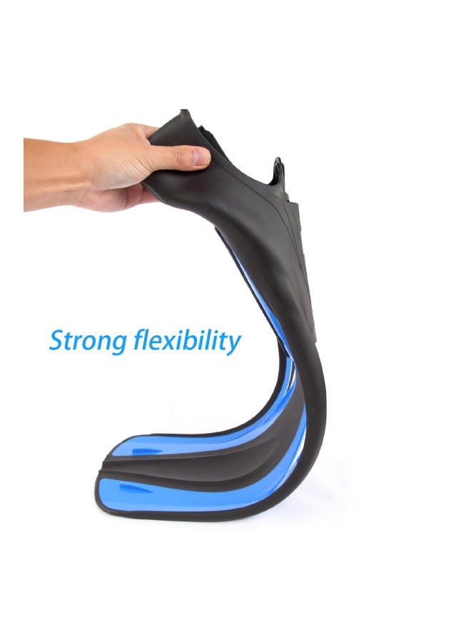 Flexible Swimming Long Swimming Fins 1100grams