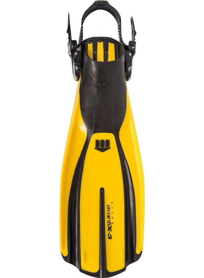 Fins Plana Avanti X3 Yellow - Xs