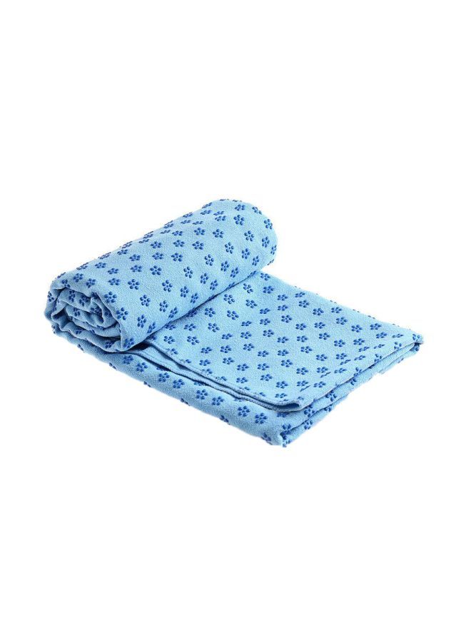 Plum Blossom Printed Non-Slip Yoga Towel 183x63cm