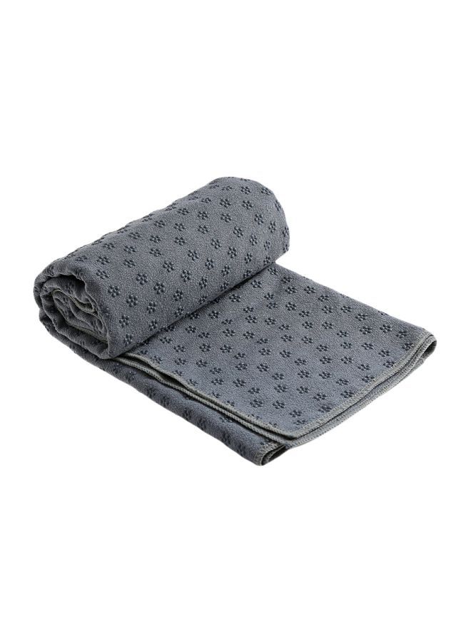 Non-Slip Yoga Mat Towel 27x5x20centimeter