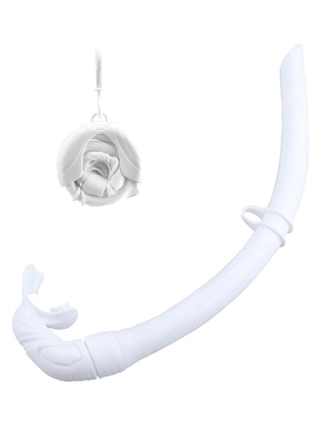 Foldable Roll Up Breathing Snorkel With Storage Case