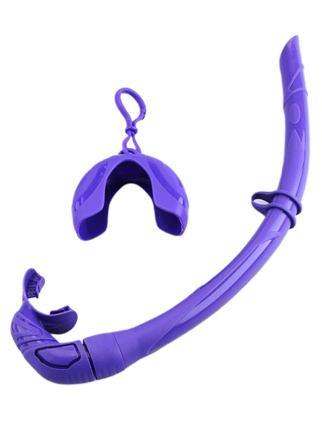 Foldable Roll Up Breathing Snorkel With Storage Case