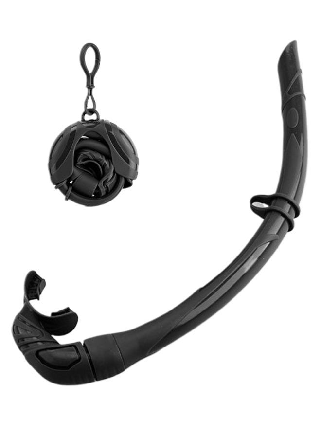 Foldable Roll Up Breathing Snorkel With Storage Case