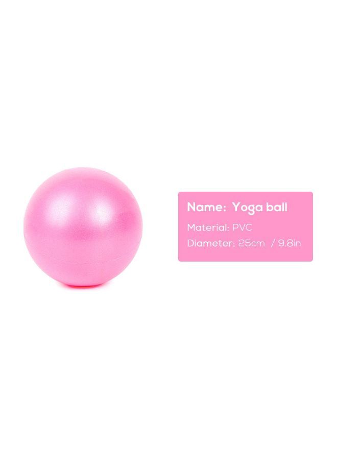 2-Piece Yoga Ball Set 25centimeter