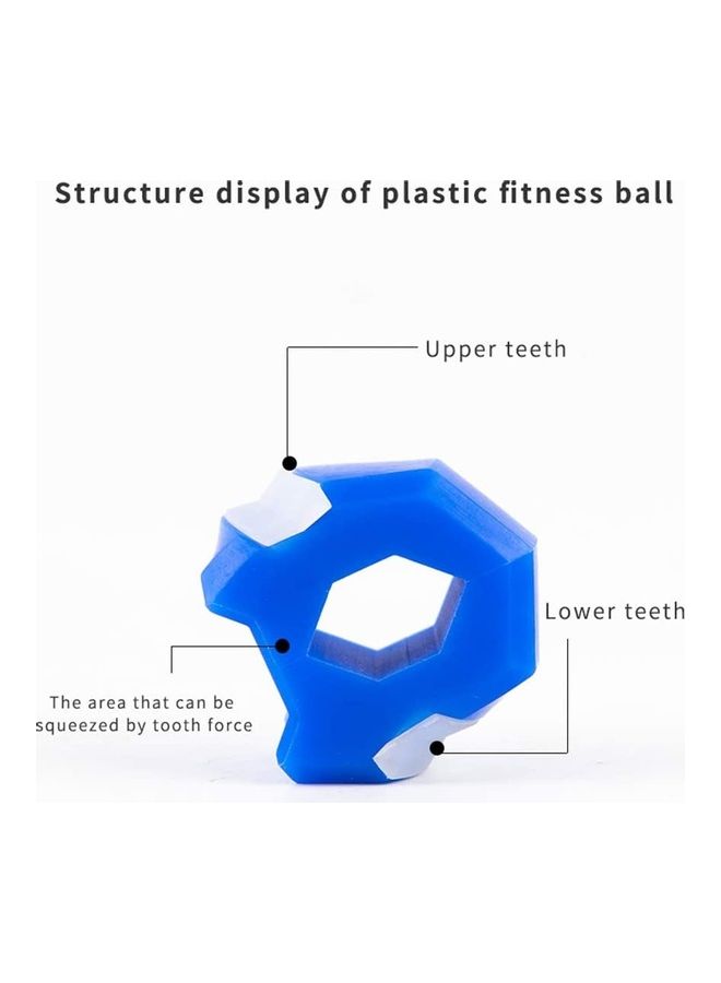 3-Piece Jaw Exerciser Device Facial Chew Muscle Training Fitness Ball