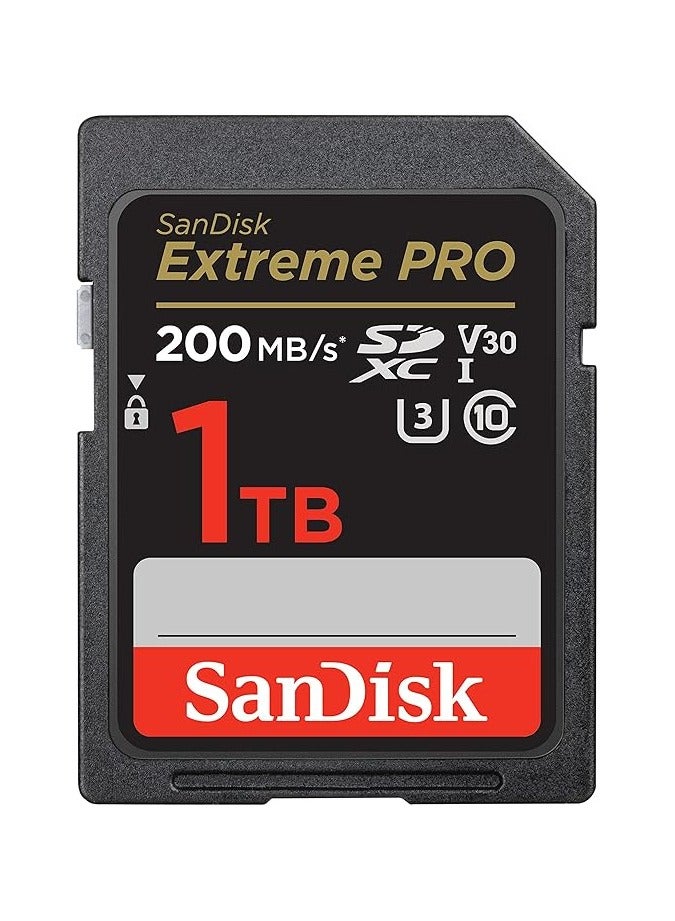 Extreme PRO SDXC card + RescuePRO Deluxe, up to 200MB/s 1 TB