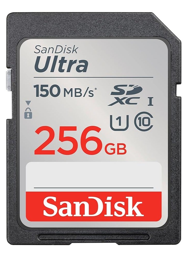 Ultra UHS I SD Card 150MB/s 256 GB