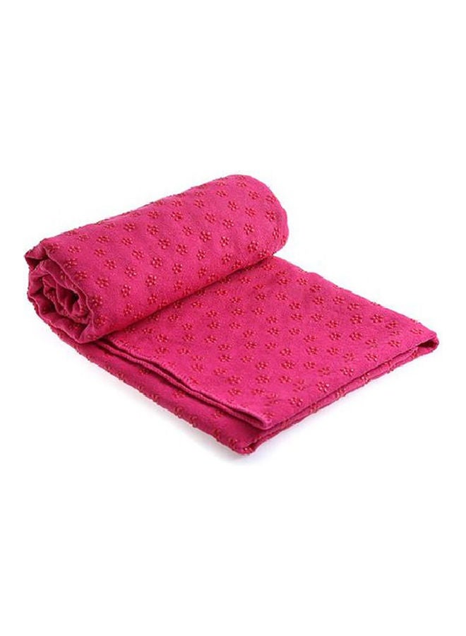 Non Slip Yoga Mat Cover Towel Blanket Gym Sport Fitness Exercise Pad Cushion 20 x 10 20cm