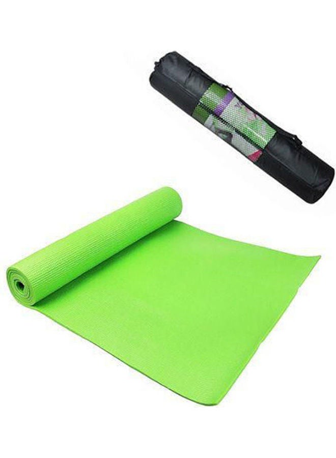 Exercise Mat With Carrying Bag, Green