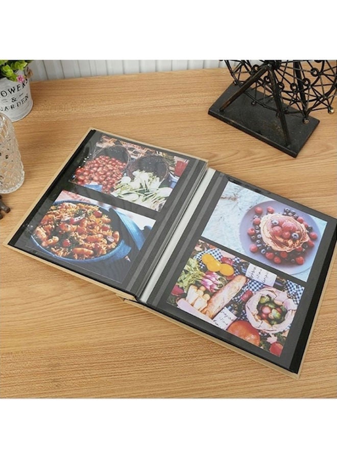 Kraft Paper Photo Album Black 8inch