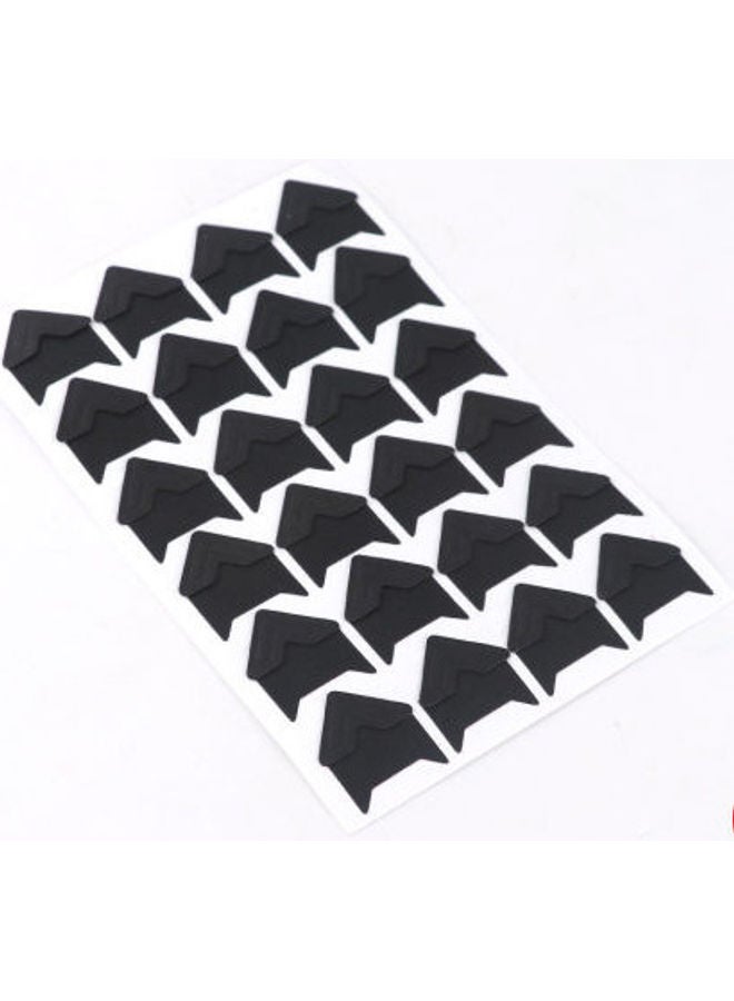 DIY Vintage Corner Craft Paper Stickers For Photo Album Black
