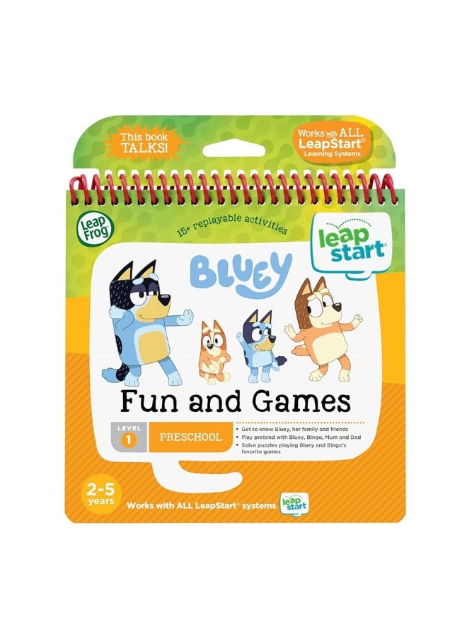 LeapFrog LeapStart Bluey Fun and Games