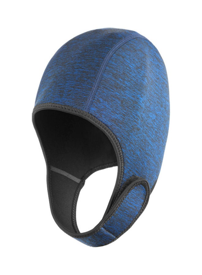 Neoprene Diving Hood Swim Cap Beanie Dark blue 28.00x0.50x26.00cm