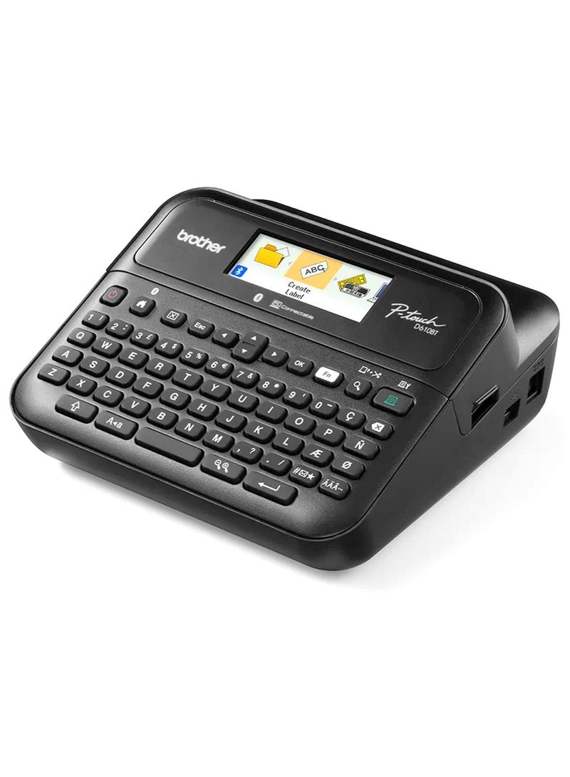 Brother PTD610BTVP P-Touch Bluetooth,Desktop Label Printer