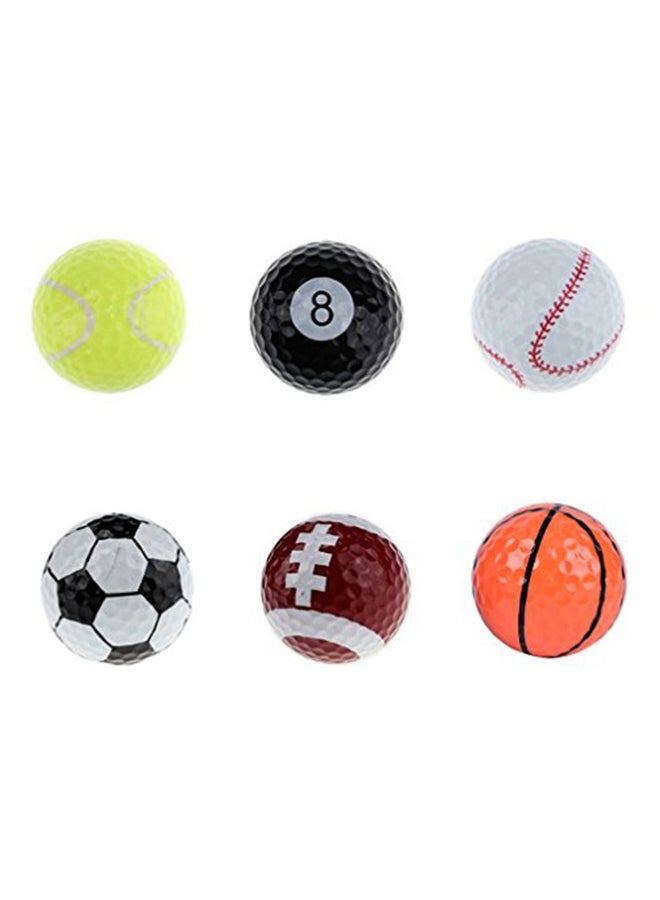 6-Piece Golf Ball