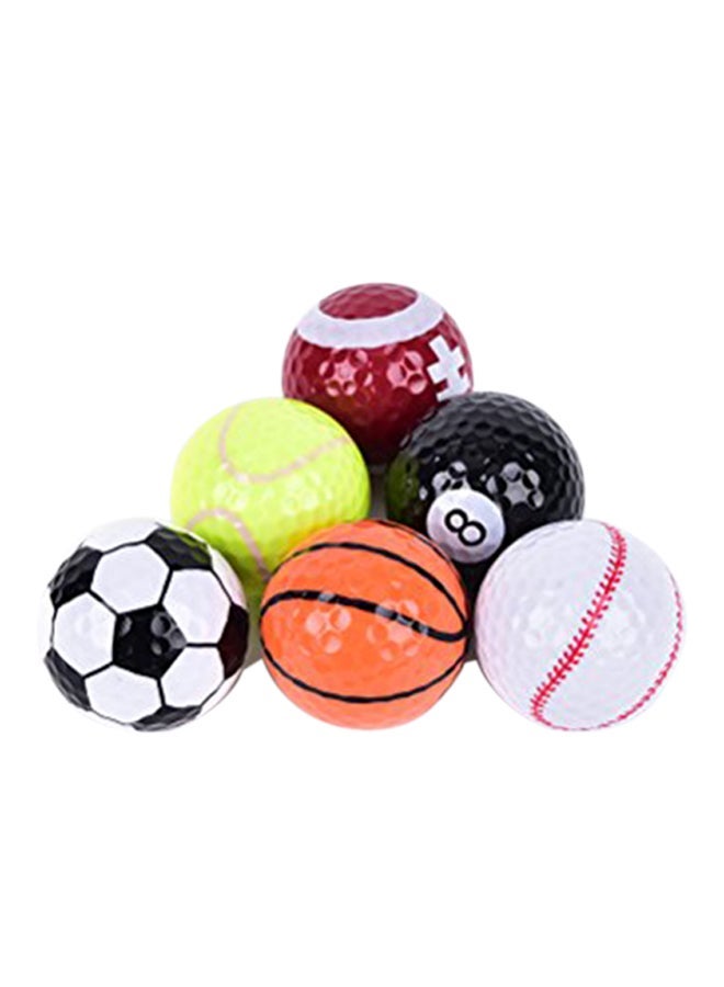 6-Piece Golf Ball
