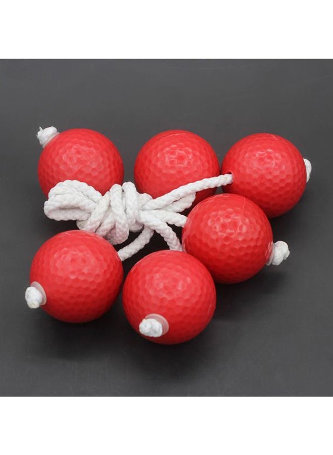 6-Piece Golf Training Ball Set 4.2cm