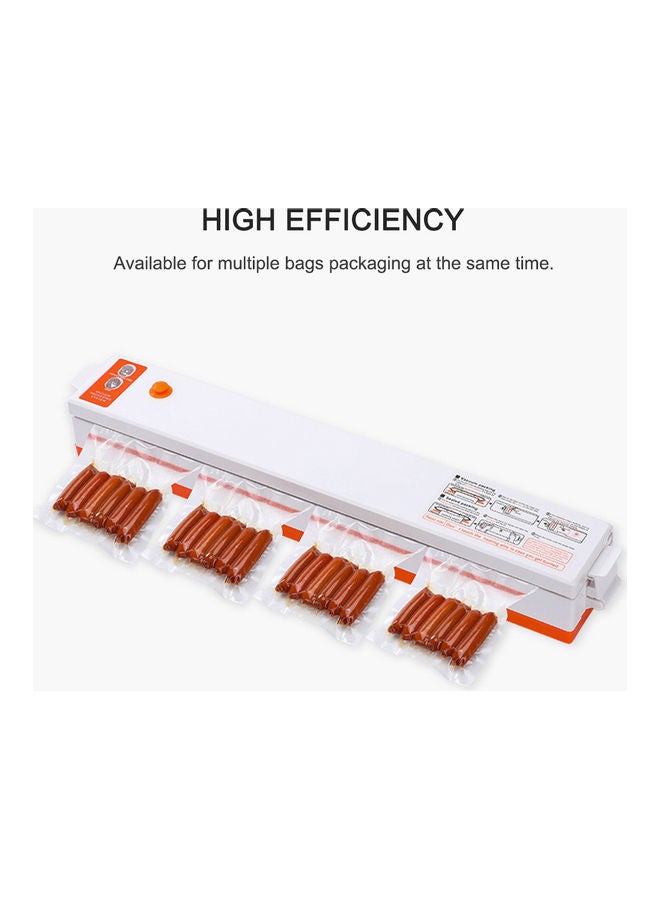 Full-Automatic Domestic Use Vacuum Package Machine Minitype orange 36.50 x 5.00 x 5.50cm