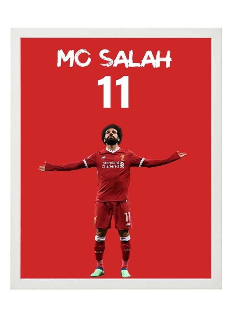 Mohamed Salah Poster Art Print Football Fans Call Him Egypt King | Egyptian Messi | Mo Salah  (Design 5)