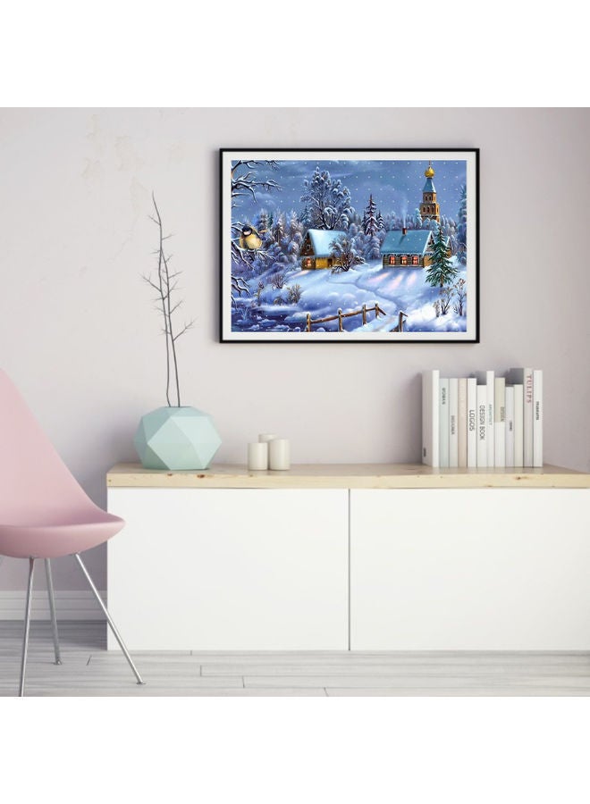 DIY Oil Painting On Canvas Craft Hand Painted Paint By Number Kit Multicolor 16x20inch