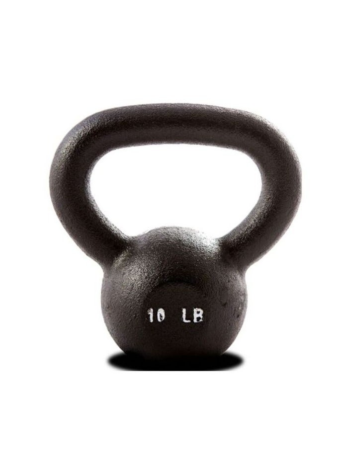 Kettlebell with iron handle 10 kg one piece