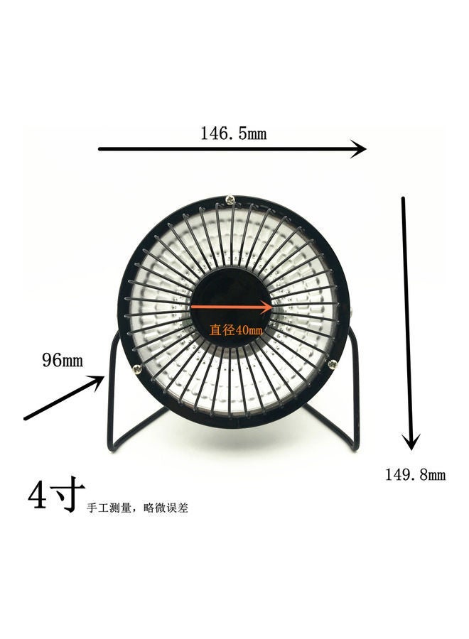 Household Electric Heater 908 Black