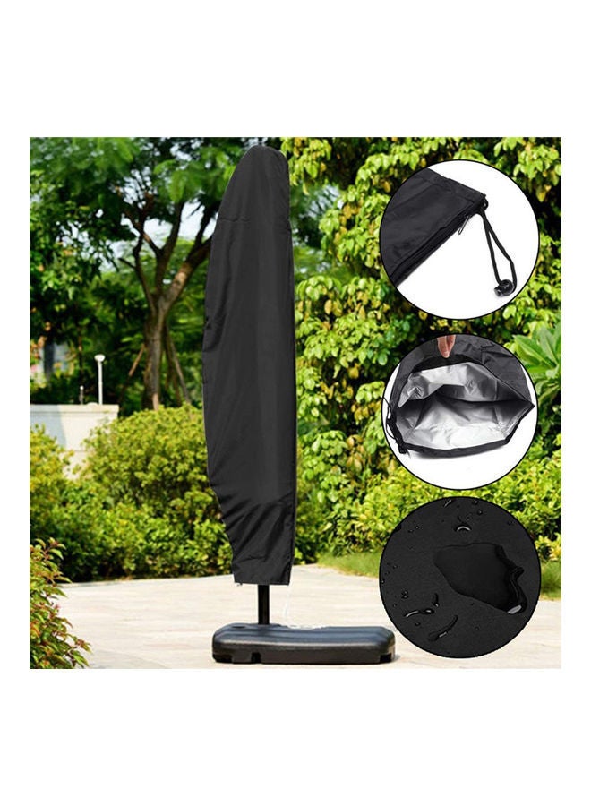 Fabric Patio Golf Umbrella With Storage Bag