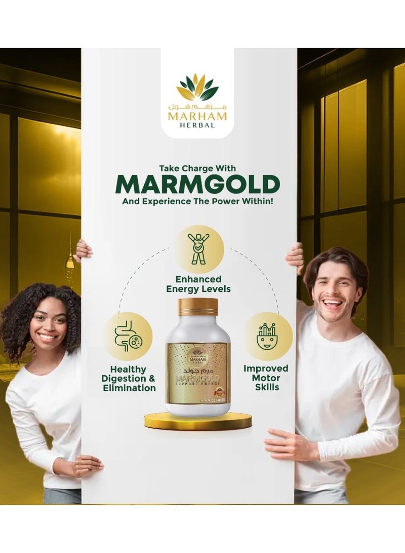 Marmgold Tablets: Supports Energy (30 Tablets)