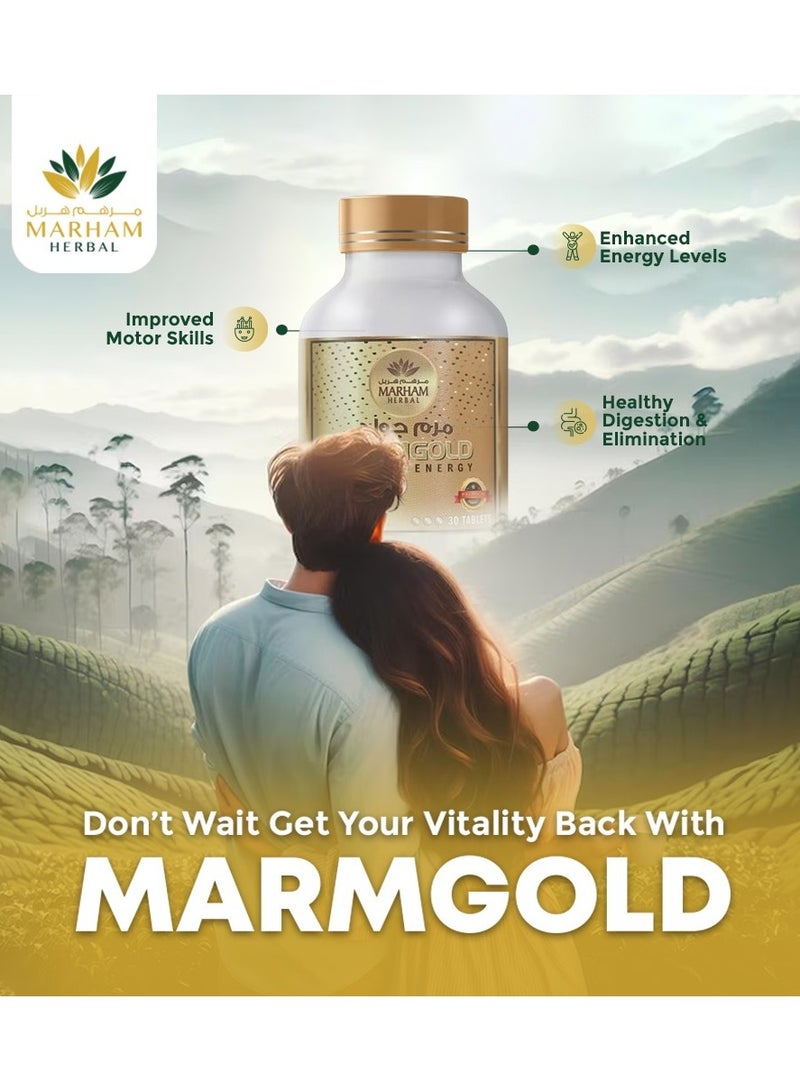 Marmgold Tablets: Supports Energy (30 Tablets)