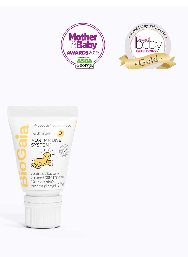 BioGaia Baby Protectis Drops Immune Active 0-36 Months 600 IU (10 ml)