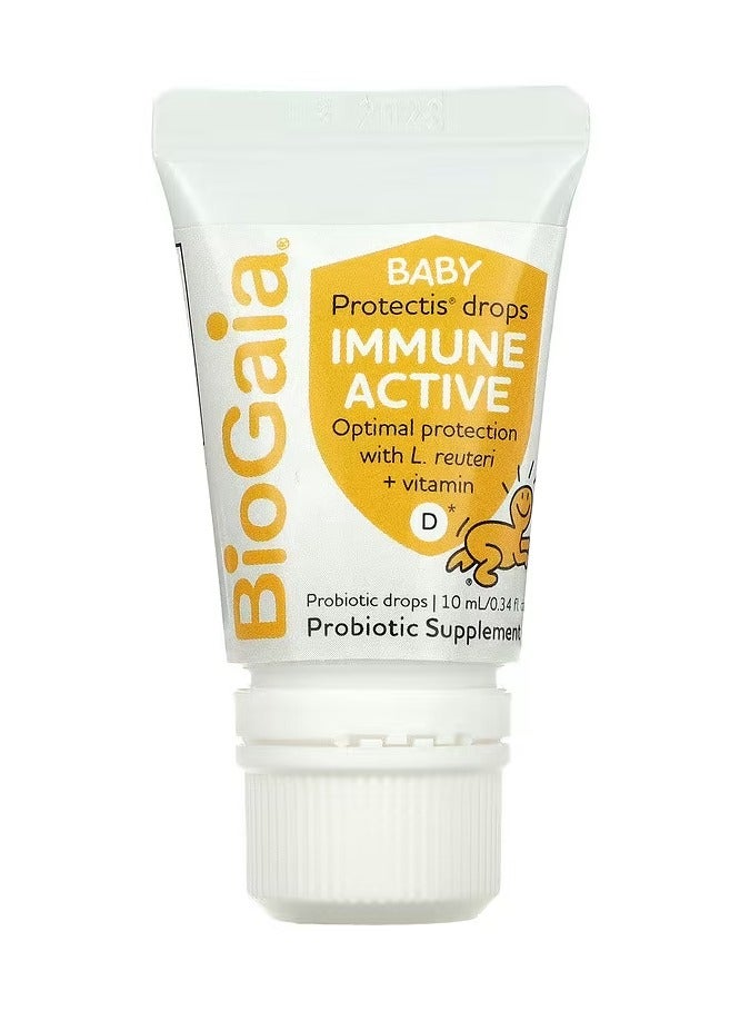 BioGaia Baby Protectis Drops Immune Active 0-36 Months 600 IU (10 ml)