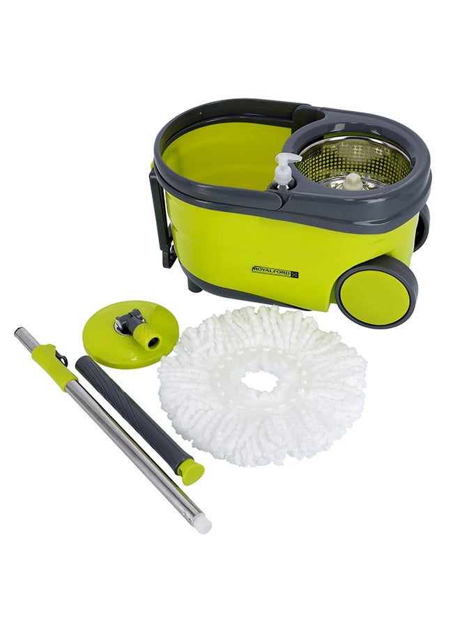 Spin Mop With Foot Pedal Bucket Mops And Set Multicolour 145cm