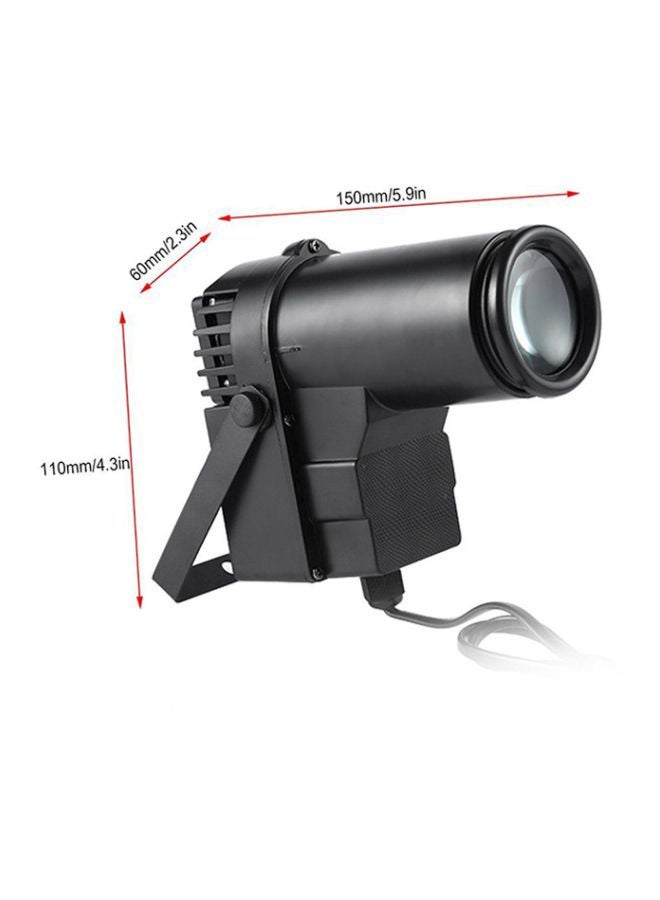 Outdoor String Type Stage Light Black 150x110x60mm