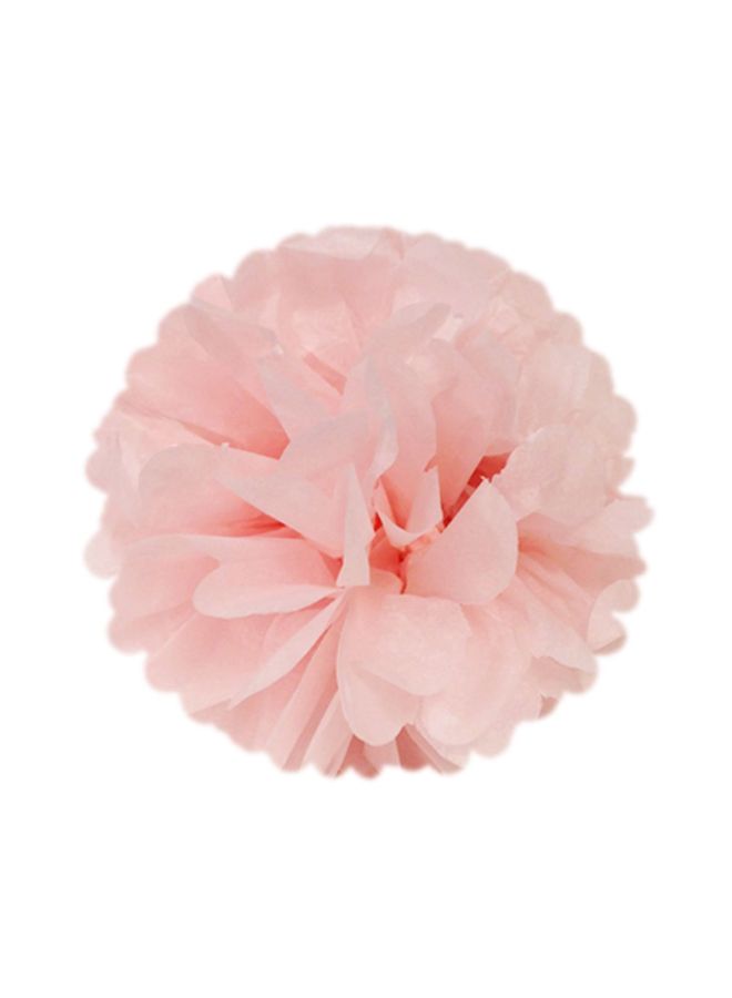Set Of 5 Tissue Pom Poms 8inch