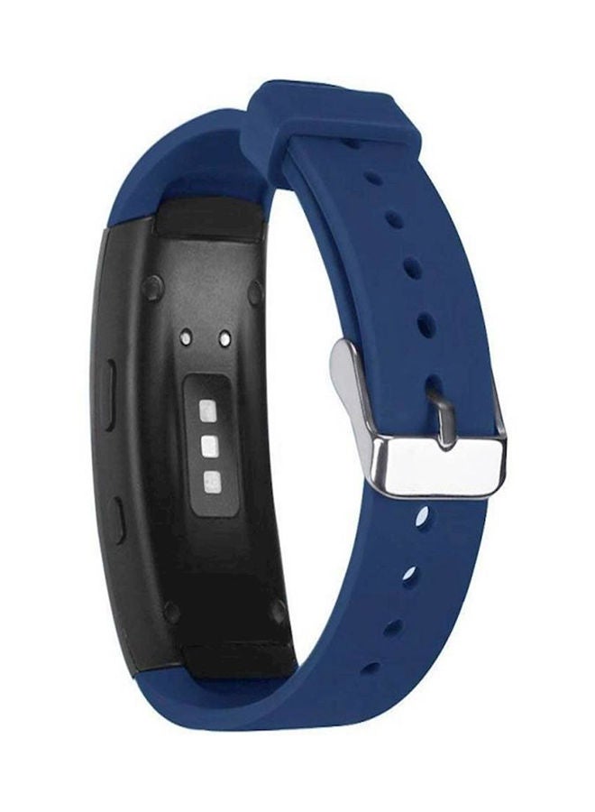 Samsung Gear Fit 2 Pro Sm R365 Premium Silicone Smart Watch Band Wrist Strap Blue