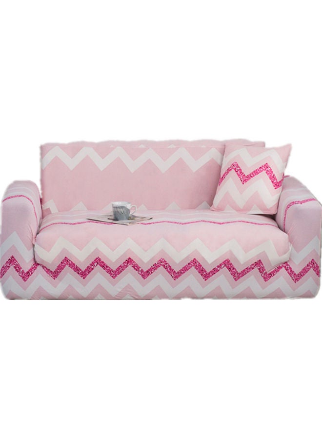 Three Seat Sofa Cover pink 190-230cm