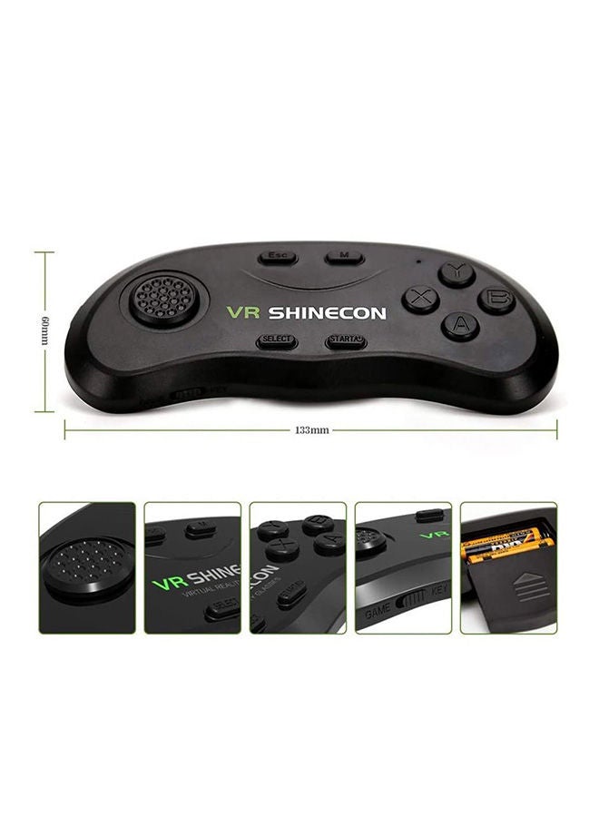 Smartphone Controllers VR Remote Controller Portable Wireless Bluetooth Game Joystick 6X13.3cm Black