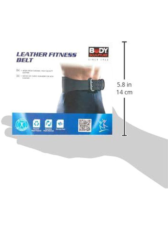 Leather Fitness Belt M