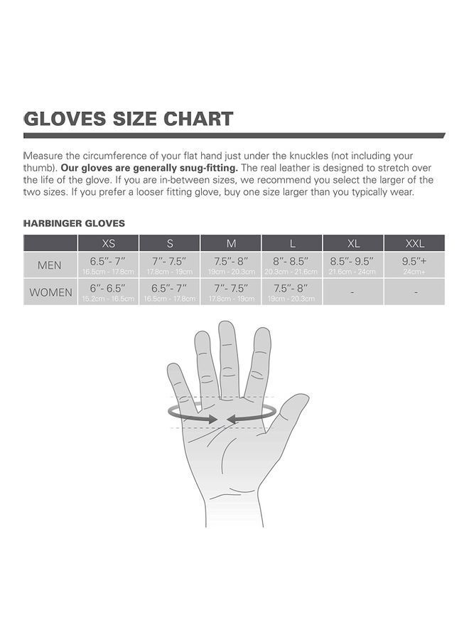 Anti-Slip Weight Lifting Gym Gloves XL