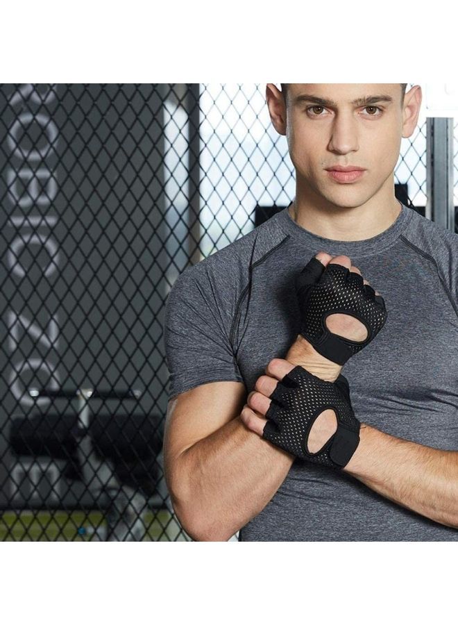 Anti-Slip Weight Lifting Gym Gloves one size centimeter