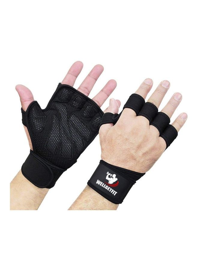 Anti-Slip Weight Lifting Gym Gloves S