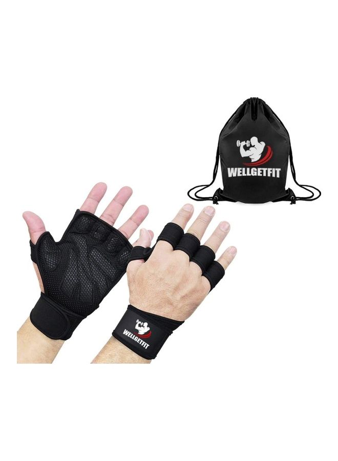 Anti-Slip Weight Lifting Gym Gloves S