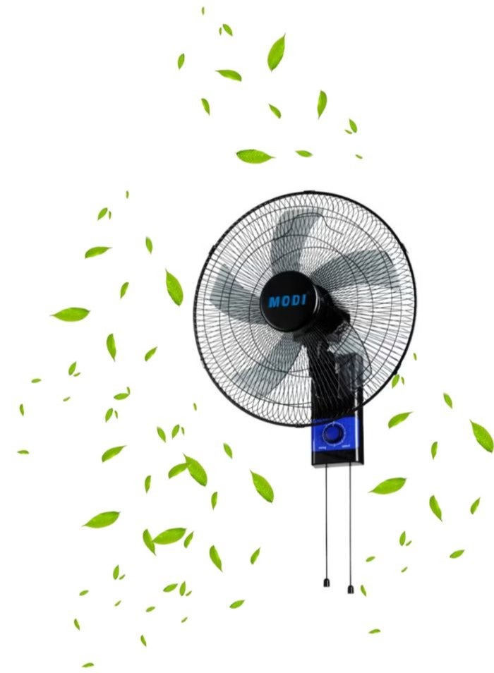 Wall Fan 16 Inch - 3 Speed Settings, Oscillation Function, Adjustable Tilt, High-Speed Motor