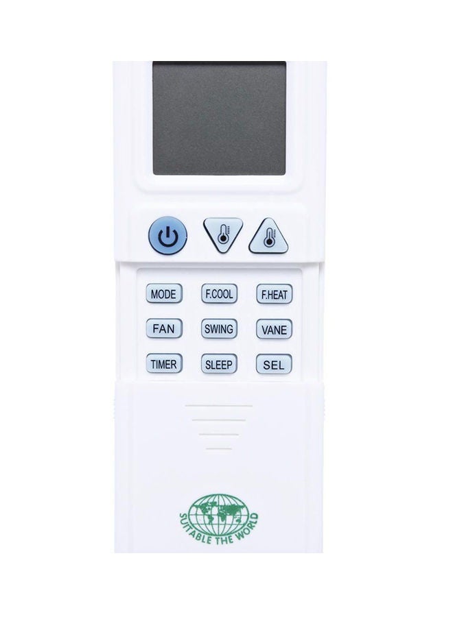 Remote Control For Mitsubishi Air Conditioner KT-MI08E White